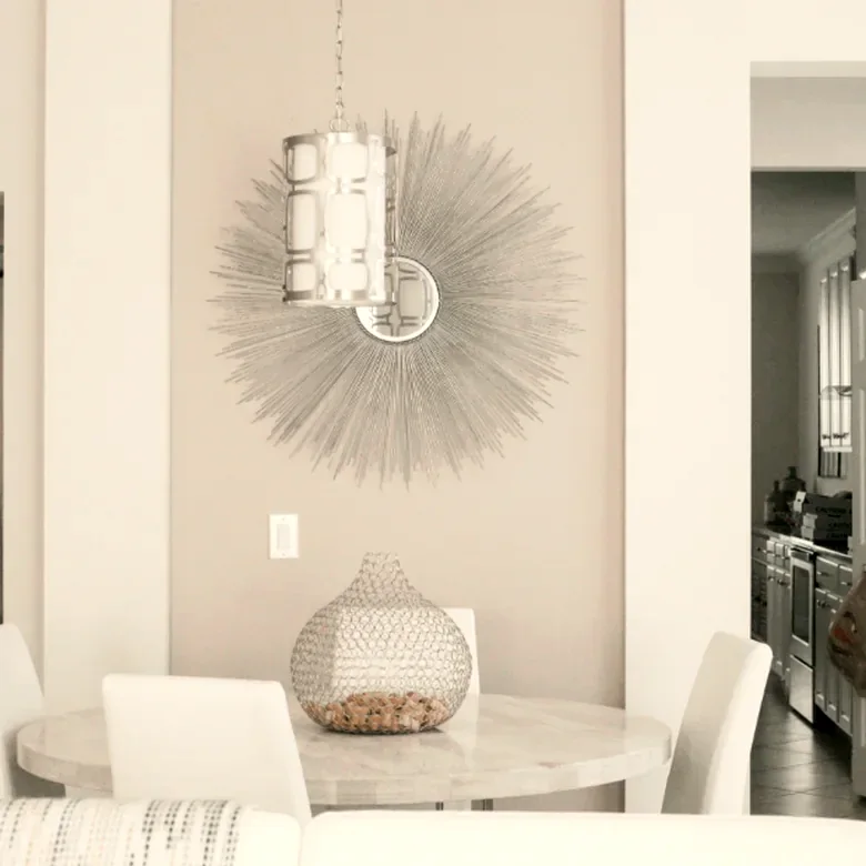 Comedor moderno y luminoso